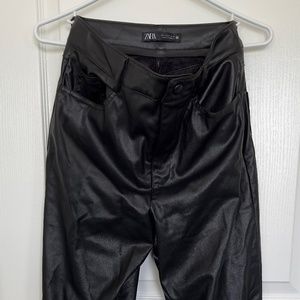 Zara Leather Pants
